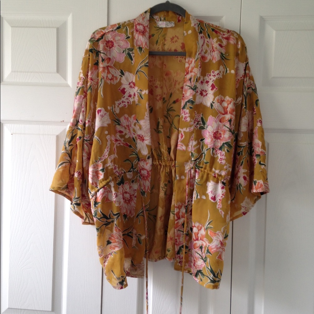 Free people floral kimono